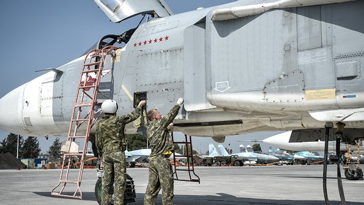 La aviación rusa continuará asestando golpes contra los terroristas en Siria