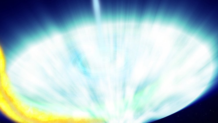 Vídeo: Un monstruoso agujero negro devora a su estrella vecina