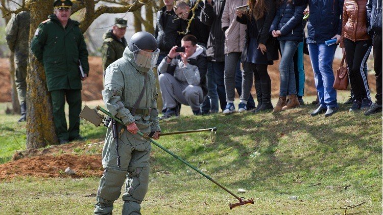 Primeras unidades de especialistas rusos llegan a Palmira para realizar el desminado