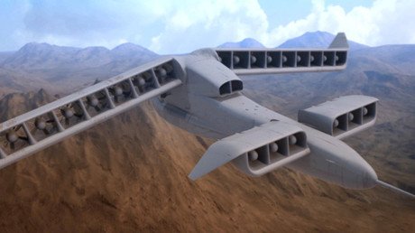 Contrario a las reglas: así es el primer concepto de avión de despegue vertical (Video)