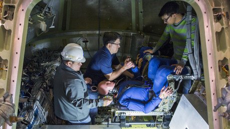 Maniquíes ponen a prueba el amarizaje de la misión a Marte de la NASA (Fotos)