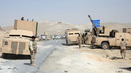 Los terroristas del Estado Islámico intentan huir de Palmira