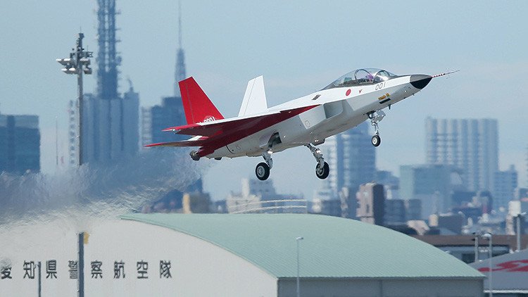 Video: Japón prueba su primer caza con tecnología furtiva