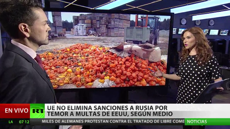 La UE no elimina las sanciones a Rusia por temor a multas de EE.UU.