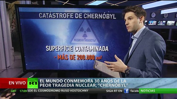 El mundo conmemora los 30 años de la tragedia nuclear de Chernóbil