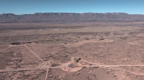 Sorprendente video del tercer viaje espacial del cohete reutilizable New Shepard