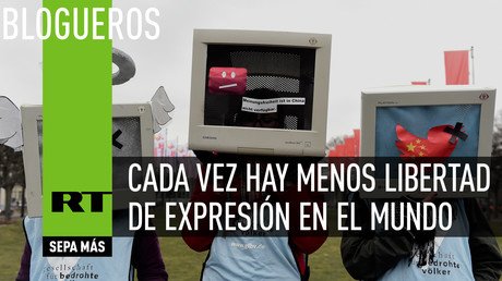 Cada vez hay menos libertad de expresión en el mundo