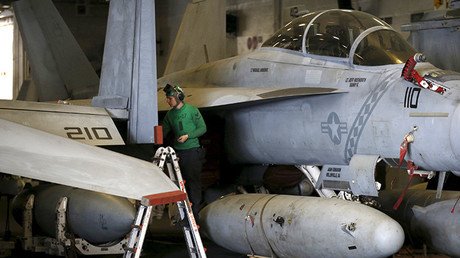 Dos tercios de los aviones de combate de la Marina de EE.UU. ya no pueden volar