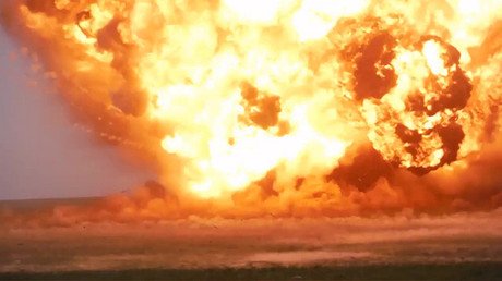 Militares rusos lanzan como prueba un misil balístico del sistema Iskander-M