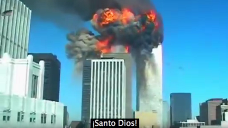 Una grabación del atentado del 11-S contra las Torres Gemelas se vuelve viral