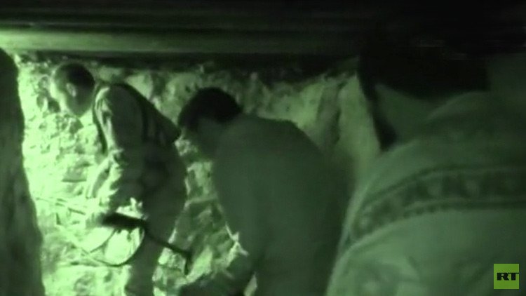 RT explora las catacumbas del Estado Islámico en Siria