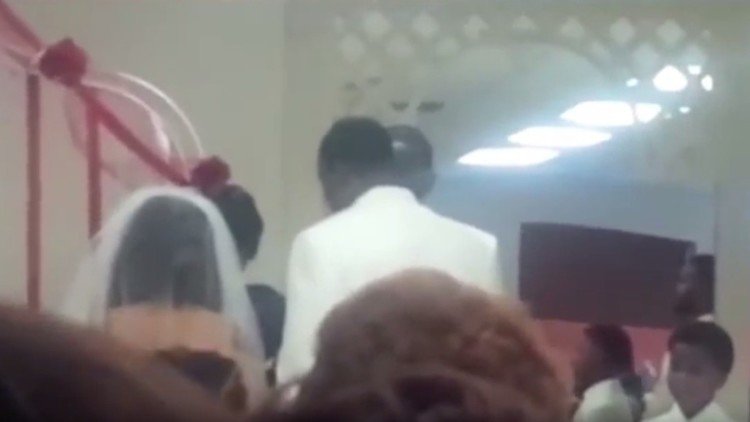 Ese momento incómodo cuando la supuesta amante del novio arruina la boda 