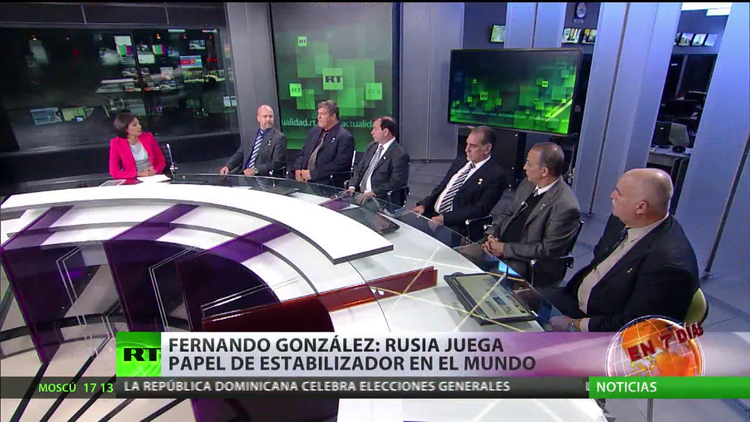 Los Cinco Cubanos visitan RT y comparten sus opiniones sobre política internacional   