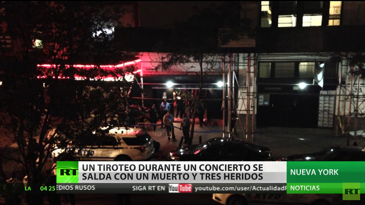 Un tiroteo durante el concierto de rap se salda con un muerto y tres heridos en EE.UU.