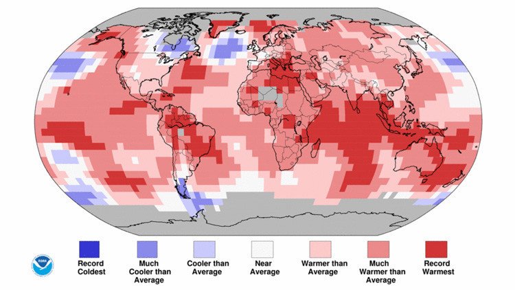Una 'espiral mortal', la manera más ilustrativa y alarmante de mostrar cómo cambia el clima