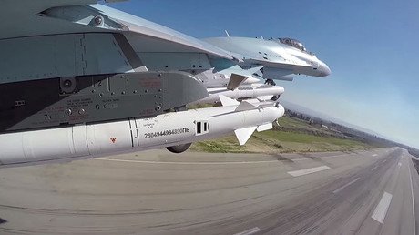 Videos: Espectaculares imágenes de la aviación rusa desplegada en Siria, a vista de pájaro