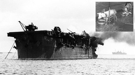 Hallan un buque de EE.UU. que mataba animales con bombas atómicas