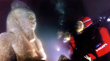 Fotos: Así es la 'Atlántida' que emerge de las aguas del Nilo