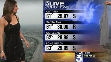 'Demasiada carne': la presentadora del tiempo 'transparente' vuelve a ser el centro de atención