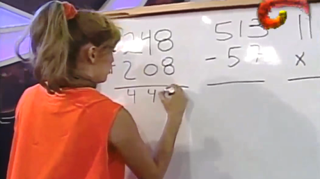 Este error matemático de una modelo provoca burlas y memes en la Red