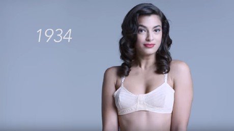 100 años de moda de la ropa interior femenina 