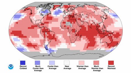 Una 'espiral mortal', la manera más ilustrativa y alarmante de mostrar cómo cambia el clima