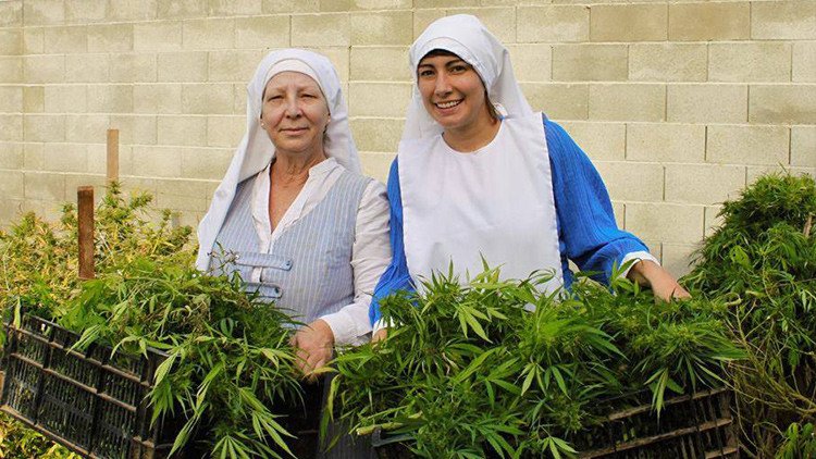 Video: Unas 'monjas' quieren curar al mundo con marihuana