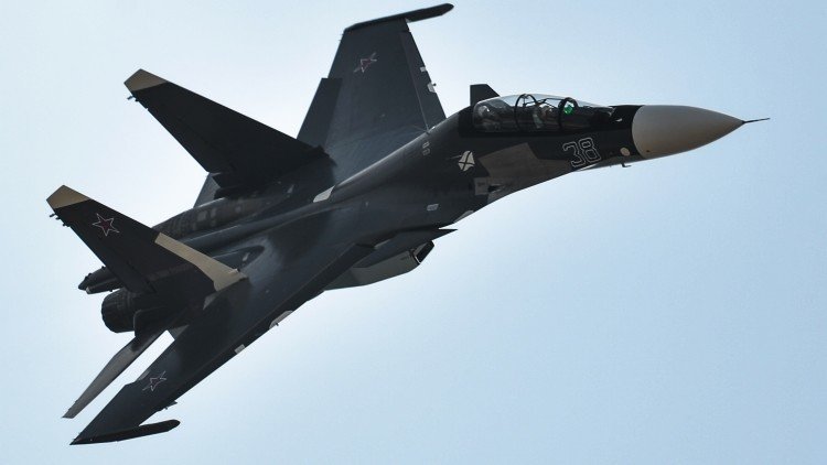 Desvelan la función del caza ultramoderno ruso Su-30 SM en Siria