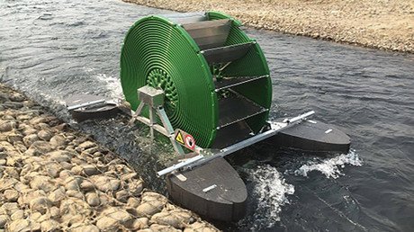 Cuando el río suena, energía lleva: un nepalí crea una bomba de agua que no necesita combustible