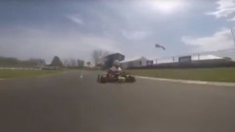 El adelantamiento más descabellado en la historia de los karts