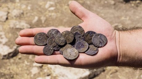 Hallan en Palestina el "extraño" tesoro de un antiguo judío