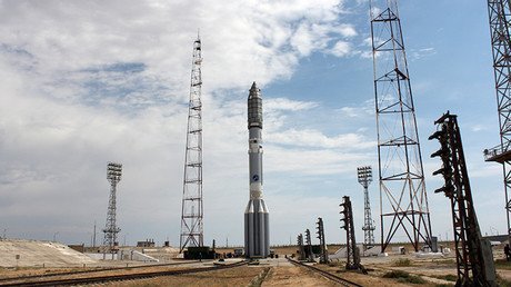 VIDEO: Lanzamiento del cohete portador ruso Protón-M con un satélite estadounidense