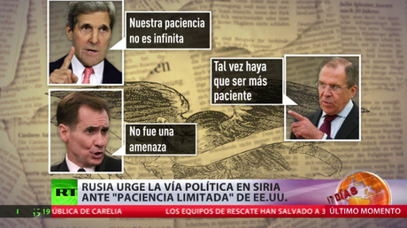 Cruce de declaraciones entre Rusia y EE.UU. a raíz del conflicto en Siria