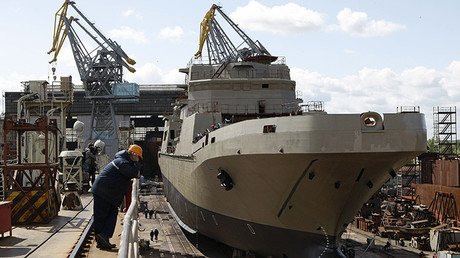 El 'Mistral' ruso llega a la Flota del Báltico para ser sometido a pruebas