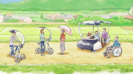 Estos vehículos japoneses podrían revolucionar la movilidad en las ciudades (Fotos)