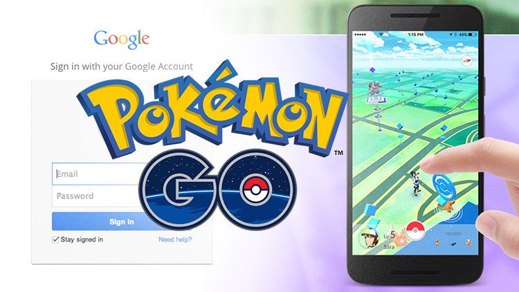 Pokémon Go se apodera 'por error' de las cuentas de Google de sus usuarios