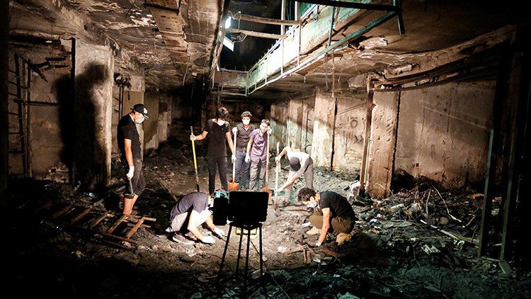 Fuerte video desde el lugar de la explosión en Bagdad que se cobró la vida de 12 personas (18+)