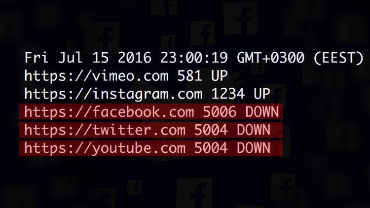 Golpe militar en Turquía: Facebook y Twitter están bloqueados
