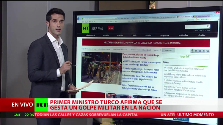 Turquía se sumerge en caos tras el golpe de Estado