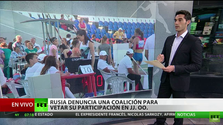 Rusia denuncia una coalición para vetar su participación en JJ.OO. de Río   