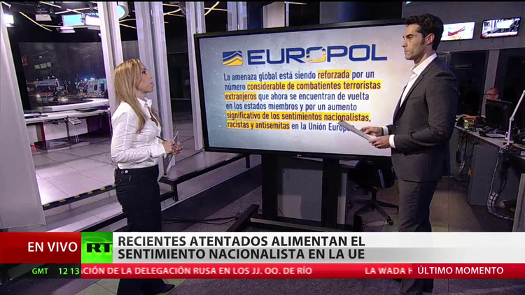 Califican el 2015 como el año con más actividad terrorista en la Unión Europea