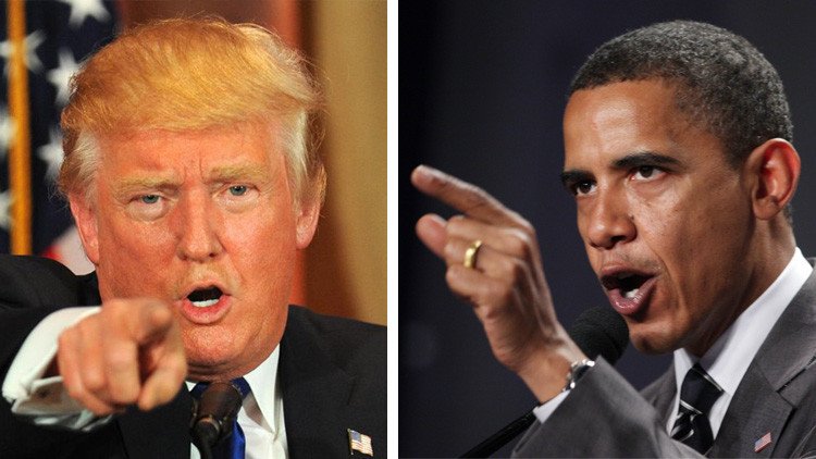 "Describen un país que no existe": La contundente respuesta de Trump al discurso de Obama