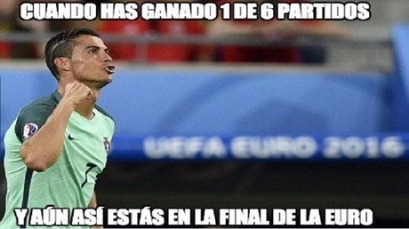 Los mejores memes del partido Portugal-Gales en semifinales de la Eurocopa