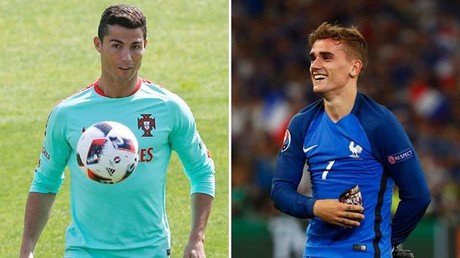 Lucha de titanes: Ronaldo y Griezmann buscan hacer historia en la final de la Eurocopa (Infografía)