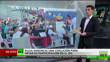 Rusia denuncia una coalición para vetar su participación en JJ.OO. de Río   