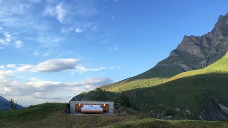 Solo para turistas intrépidos: un hotel que no tiene paredes, techo ni baño