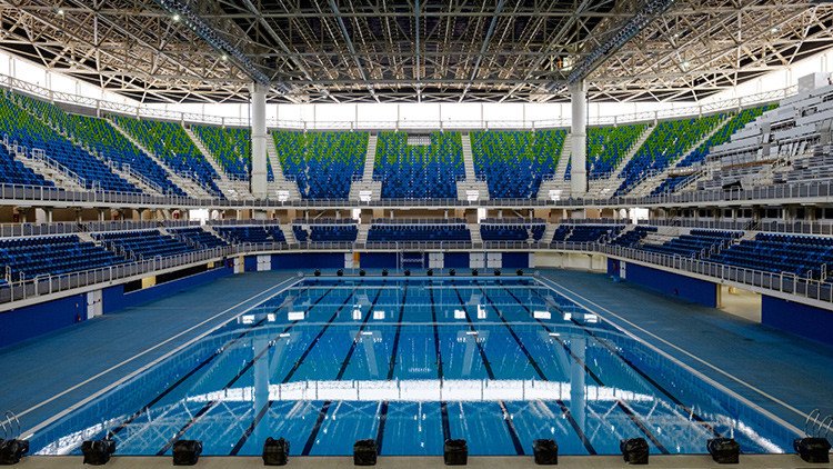 Evacúan en Brasil pabellón acuático donde se disputarán los JJ.OO. por amenaza de bomba