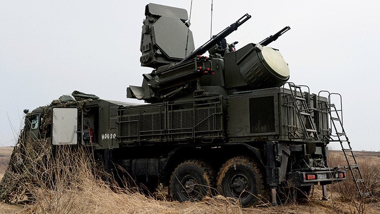 Rusia blinda su frontera oriental con sistema antiaéreos Pántsir-S1
