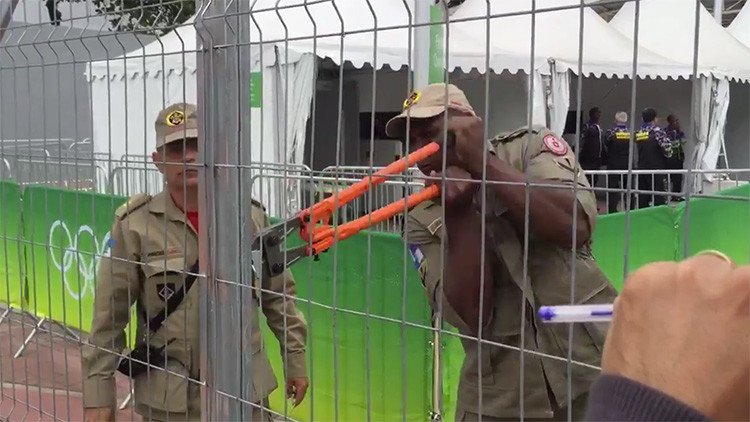 La organización de Río 2016 pierde la llave del estadio olímpico (video)