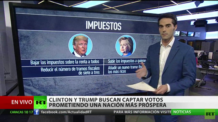 Clinton contra Trump: Comienza la lluvia de promesas electorales de los candidatos